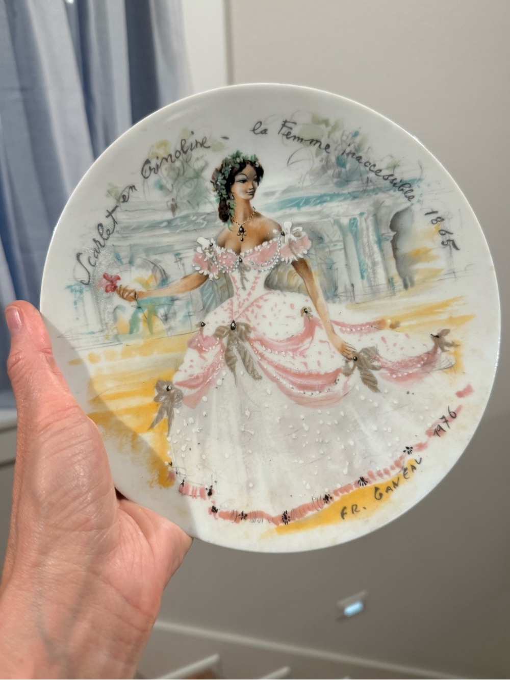 Vintage Limoges Collector Plate